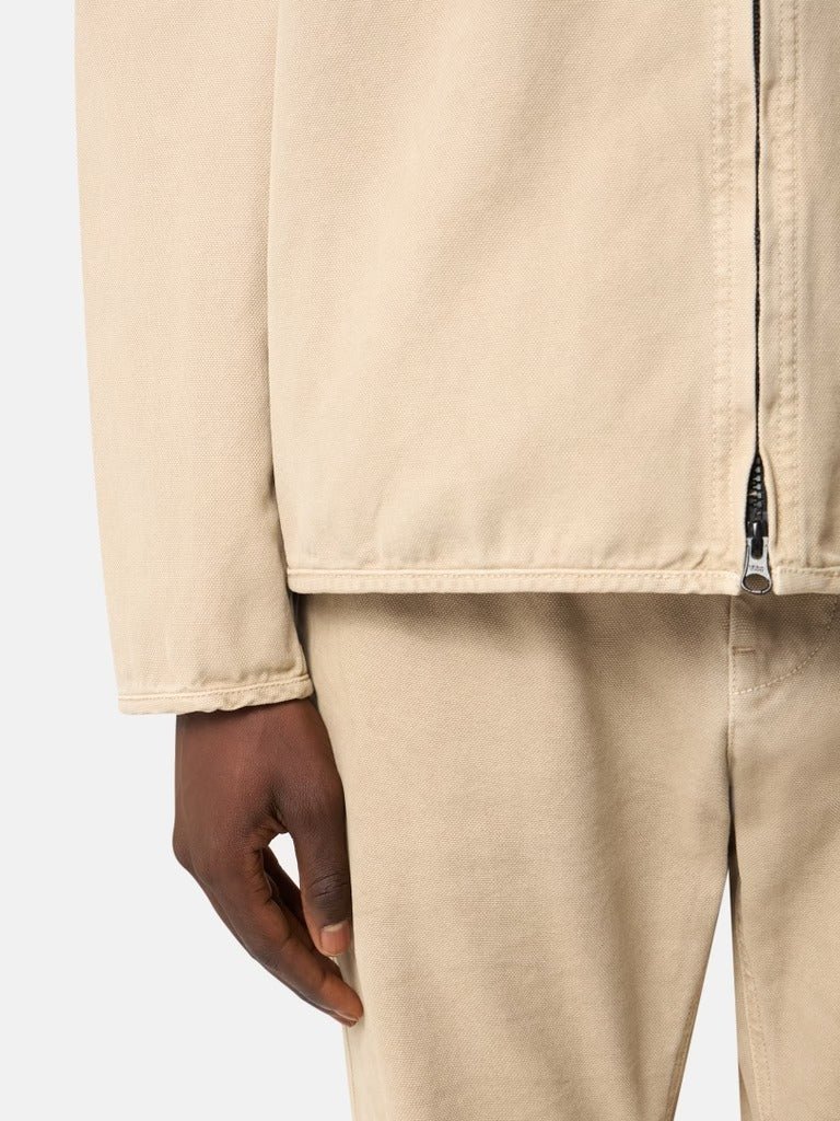 STONE ISLAND - Surchemise zippée coupe confort à poche