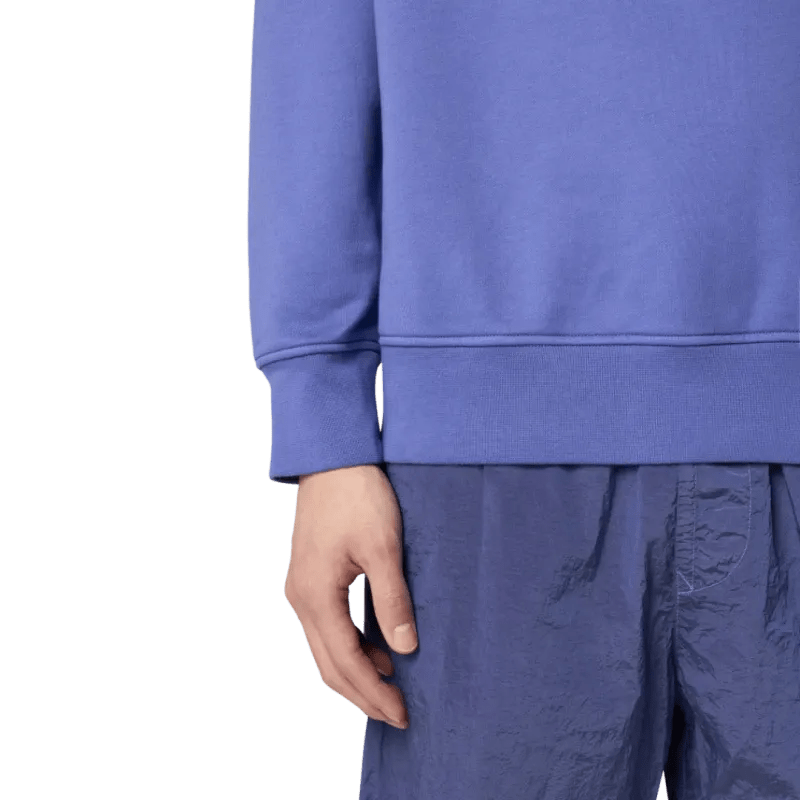 STONE ISLAND - Sweatshirt 6100060 ORGANIC COTTON FLEECE Violet