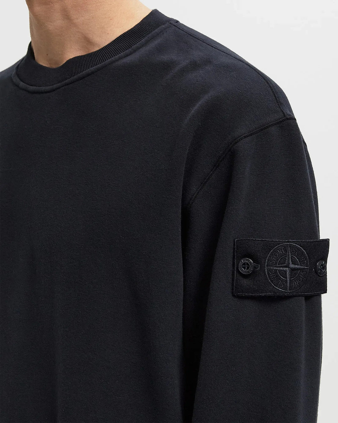 STONE ISLAND - Sweatshirt Fantôme Navy Blue