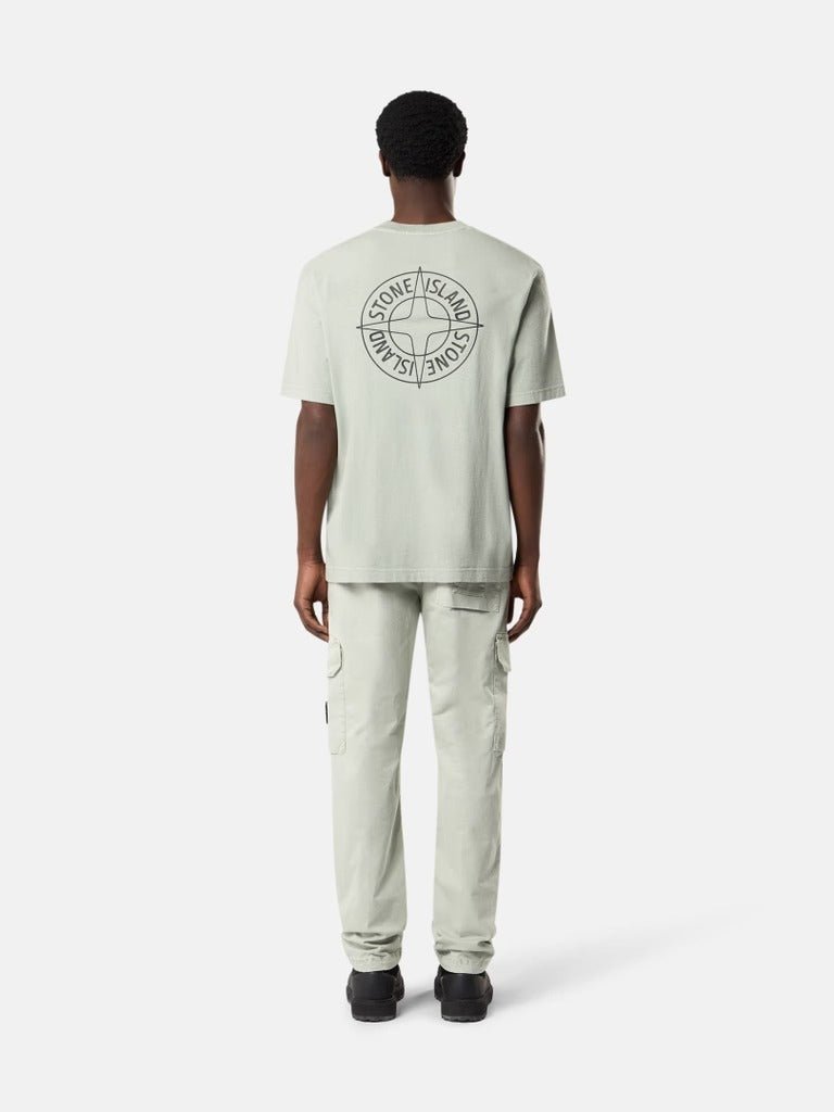 STONE ISLAND - T-shirt coupe regular avec imprimé « Outline Compass »