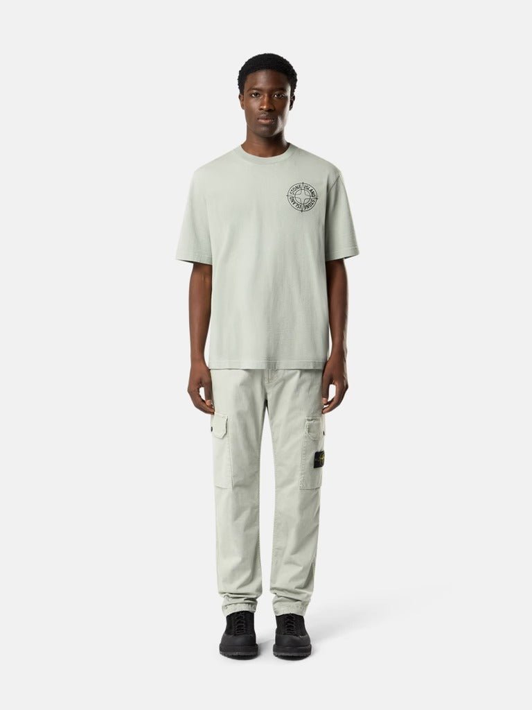 STONE ISLAND - T-shirt coupe regular avec imprimé « Outline Compass »