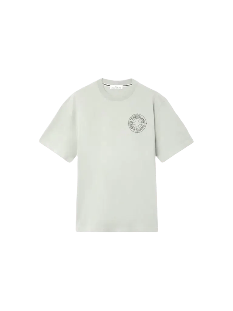 STONE ISLAND - T-shirt coupe regular avec imprimé « Outline Compass »