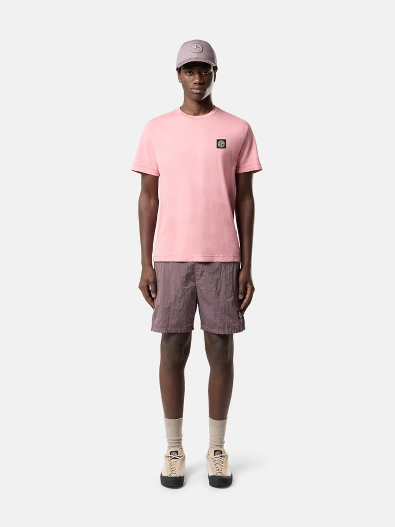 STONE ISLAND - T-shirt coupe slim avec patch Compass