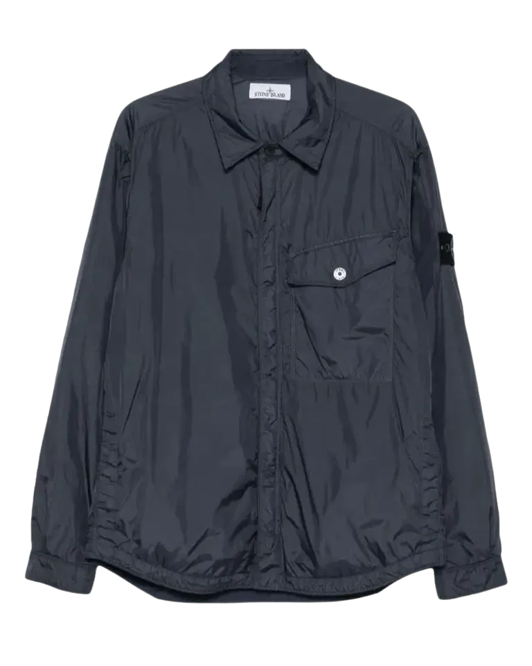 STONE ISLAND - Veste à Poche Zippée Bleu