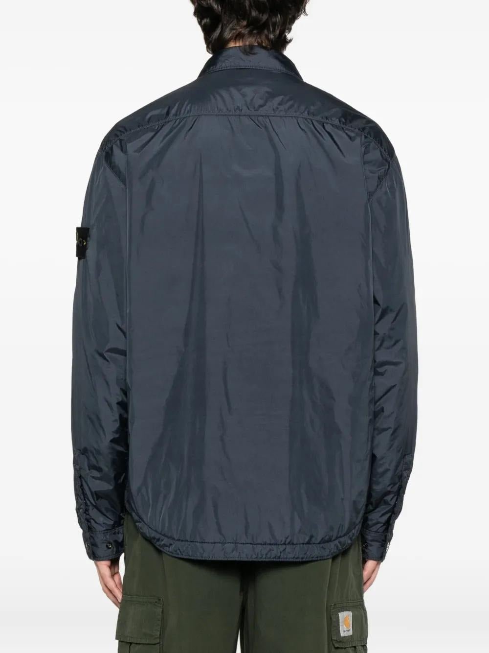 STONE ISLAND - Veste à Poche Zippée Bleu