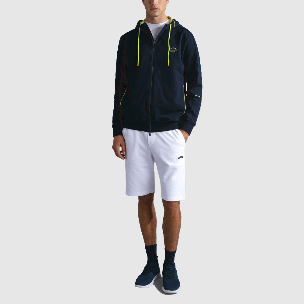 Sweat zippé à logo